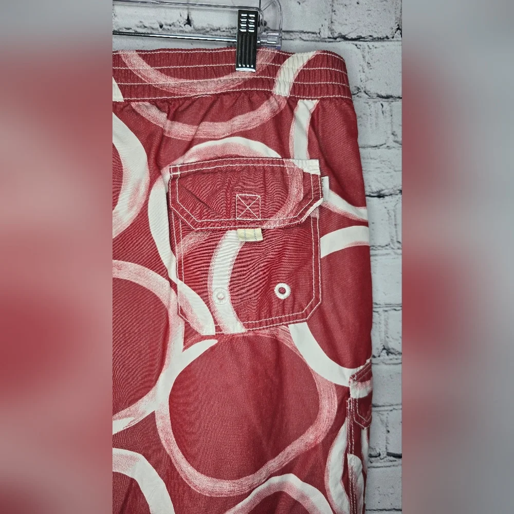 Tommy‎ Bahama Men's Red Swim Trunks Size Large